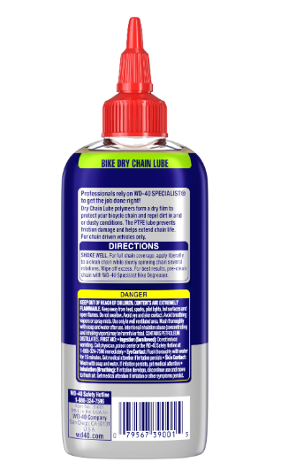 WD-40 CHAIN LUBE DRY 120ML