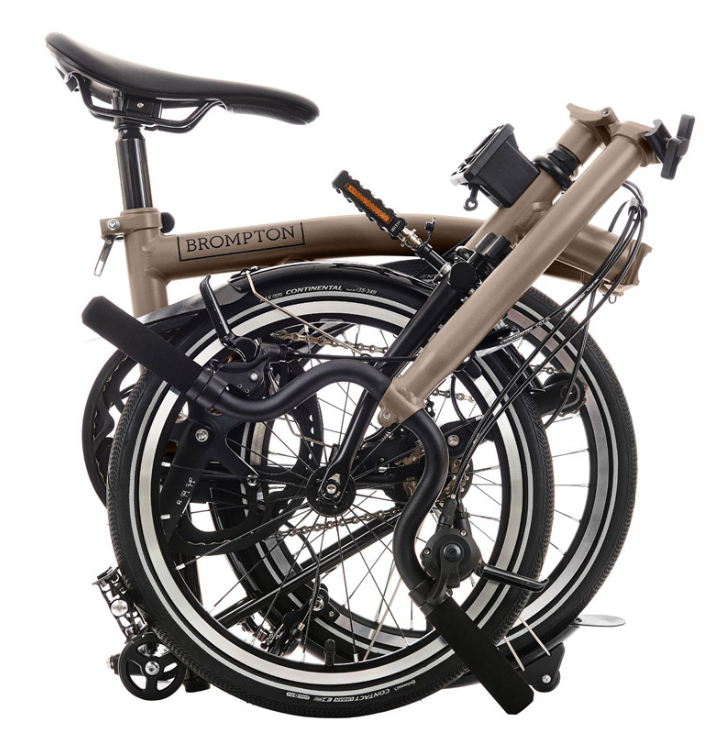Brompton Bicycle, P LINE: Explore ( 12 Speed ) - HIGH BAR