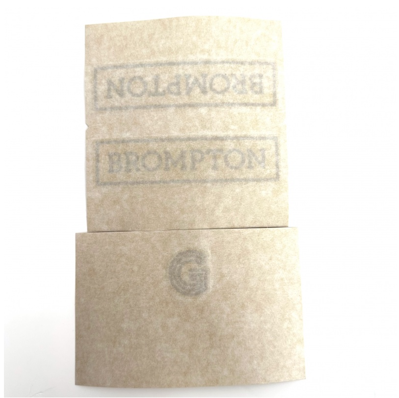 G Line Decal Traildust White