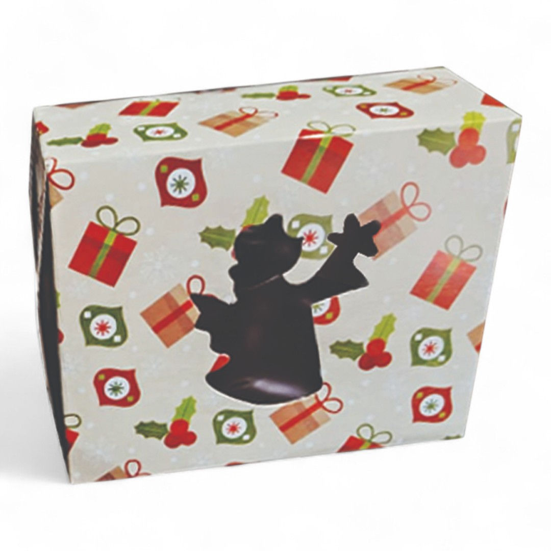 Repostera varios 19x15 ventana NAVIDAD - 15 cm largo x 19 cm ancho x 8 cm alto