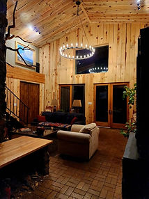 Michael Lewis living room.