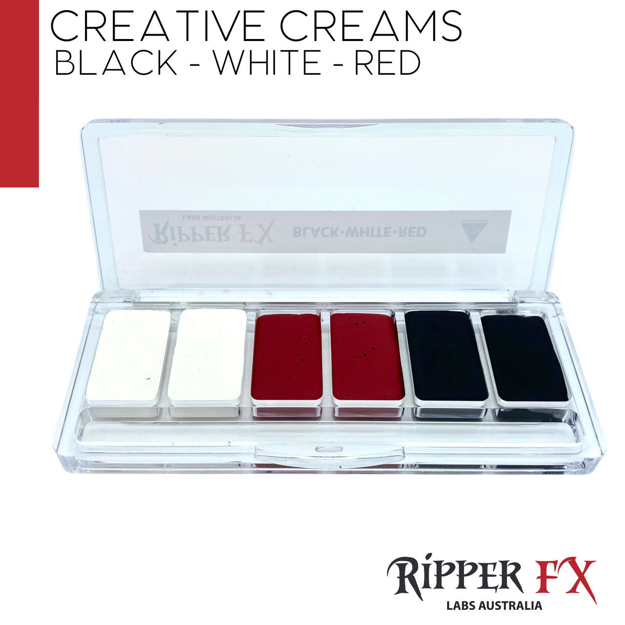 Ripper FX Creative Cream Black - White - Red Colour Palette