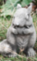 Squirrel with acorn