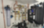 Tankless water heater installation and repair in Austin home.
