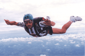 Dr Tim Sky Diving