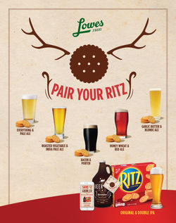 Exclusive Ritz Beer Pairings