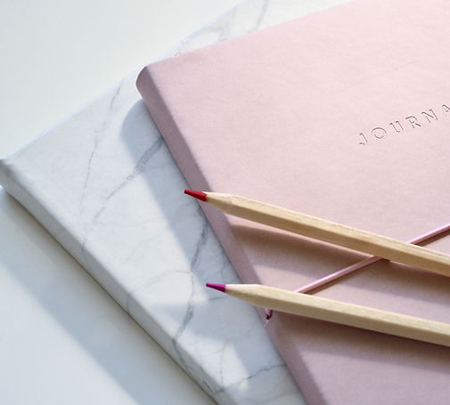 Journal And Pencils