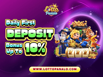 Daily First Deposit Bonus 10%