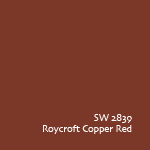 SW 2839 Roycroft Copper Red