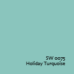 SW 0075 Holiday Turquoise