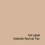 SW 2828 Colonial Revival Tan