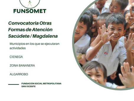 La convocatoria Otras Formas de Atención Sacúdete / Magdalena