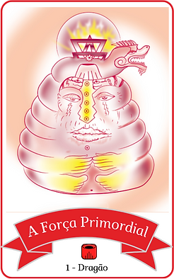 Ilustração do arquétipo 'A Força Primordial', representando a energia criativa e transformadora.