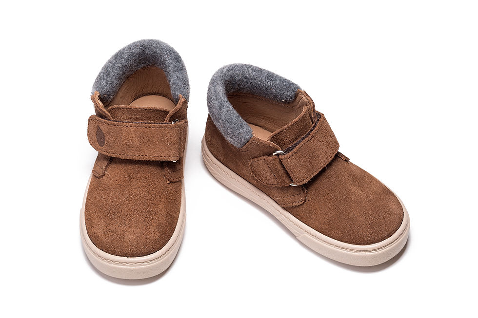 Miniatura: Zapato Cuero Niño Tui Marrón