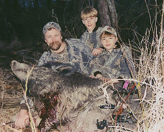 My Boys and I Hog Hunting