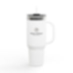 Thumbnail: Heart of Jesus 40oz Insulated Travel Mug — Large Christian Tumbler with Straw
