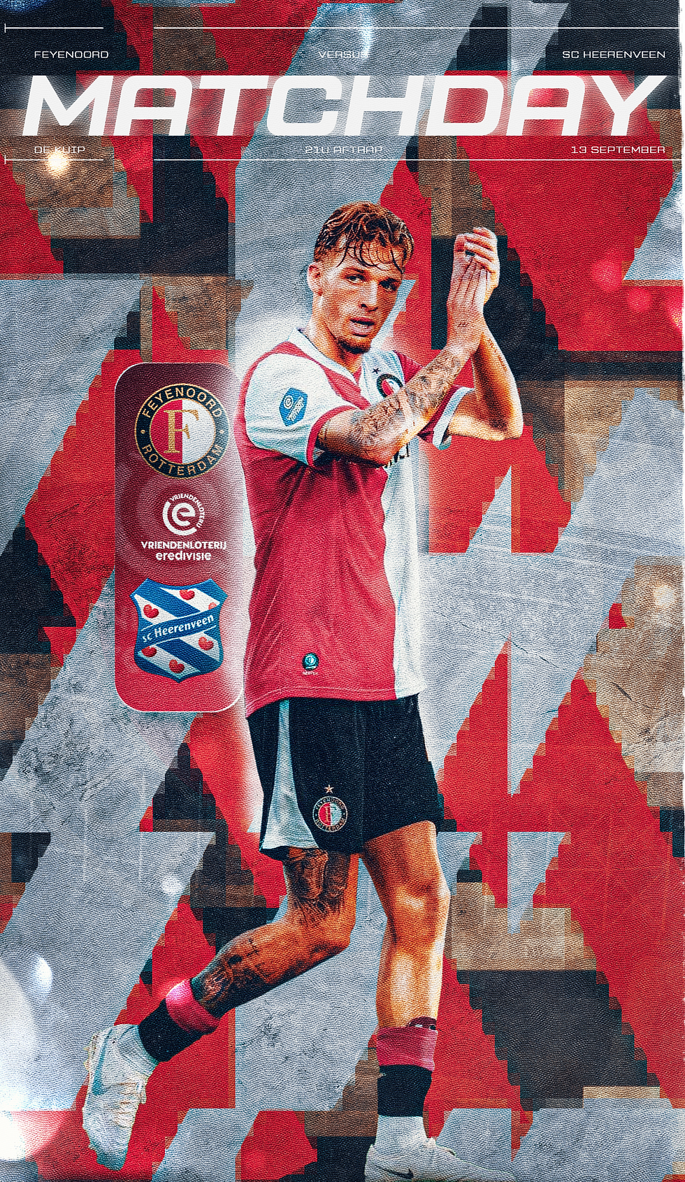 Luciano Valente Matchday Design/Flyer