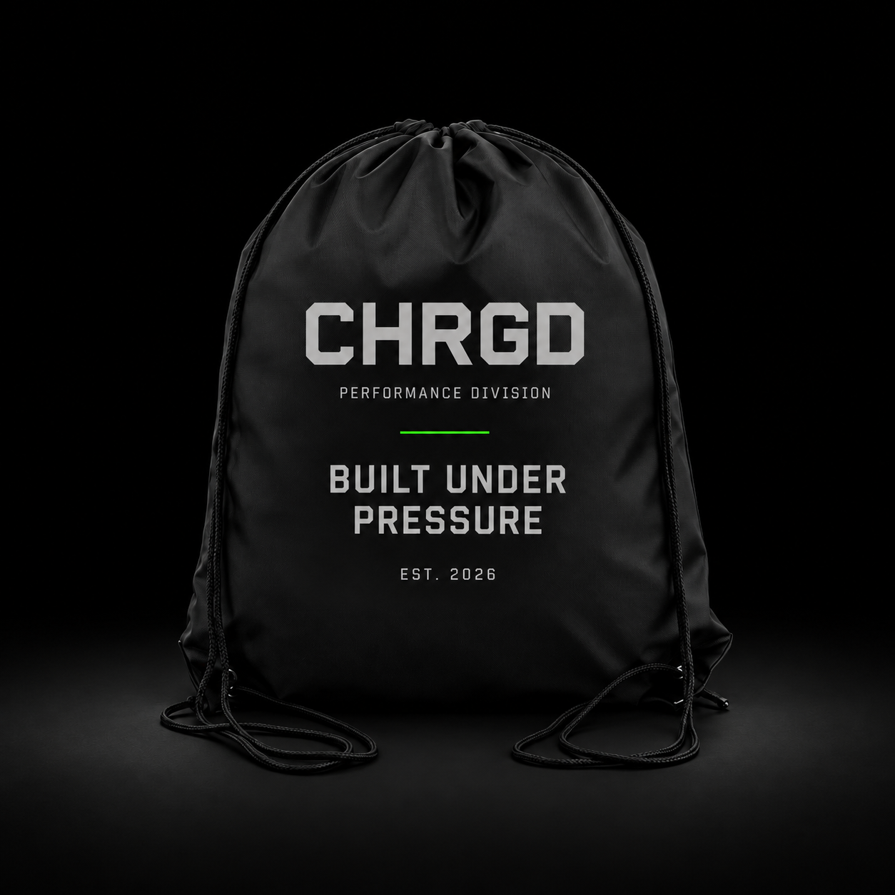 CHRGD Performance Drawstring Bag