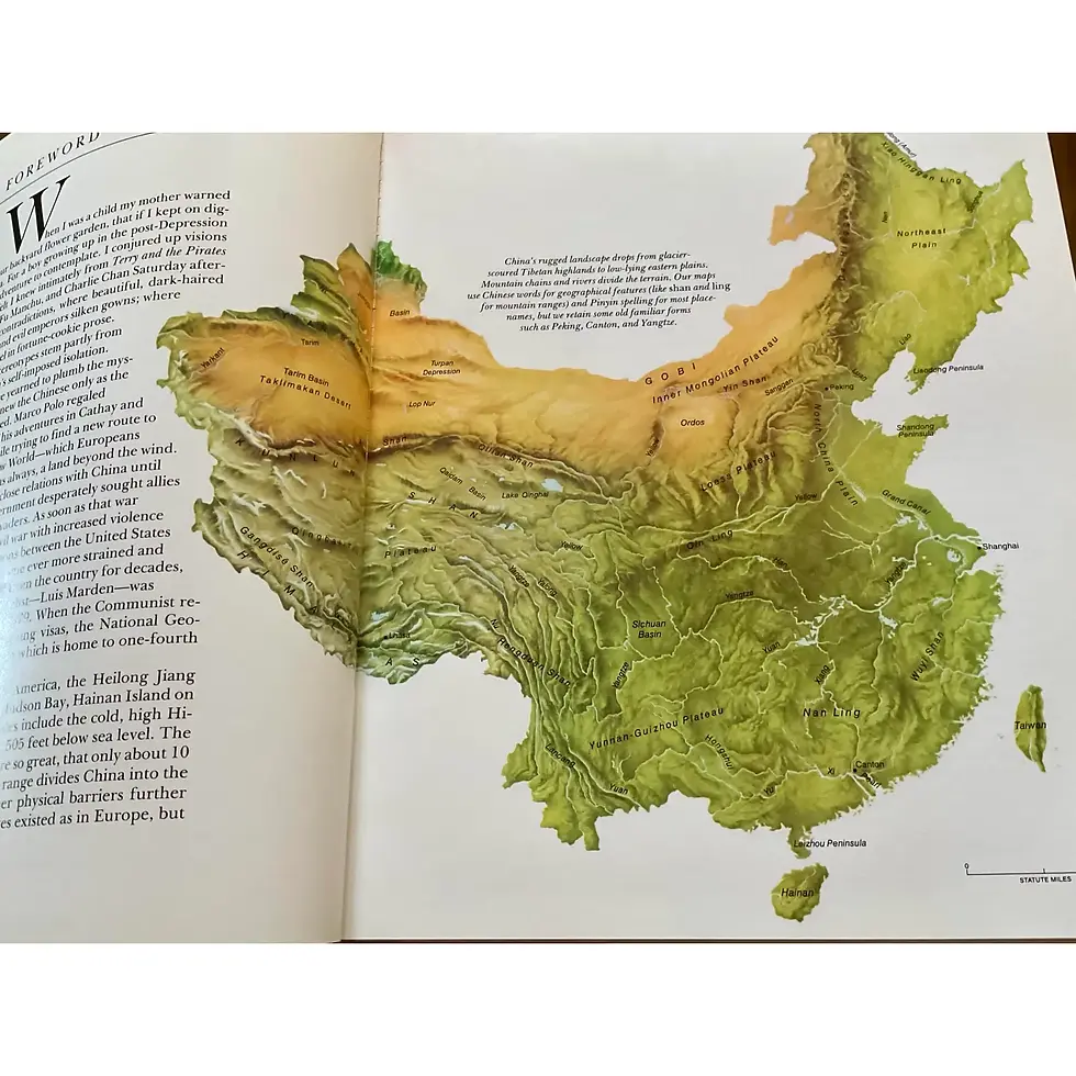 Thumbnail: Vintage Coffee Table Travel Book “Journey Into China”