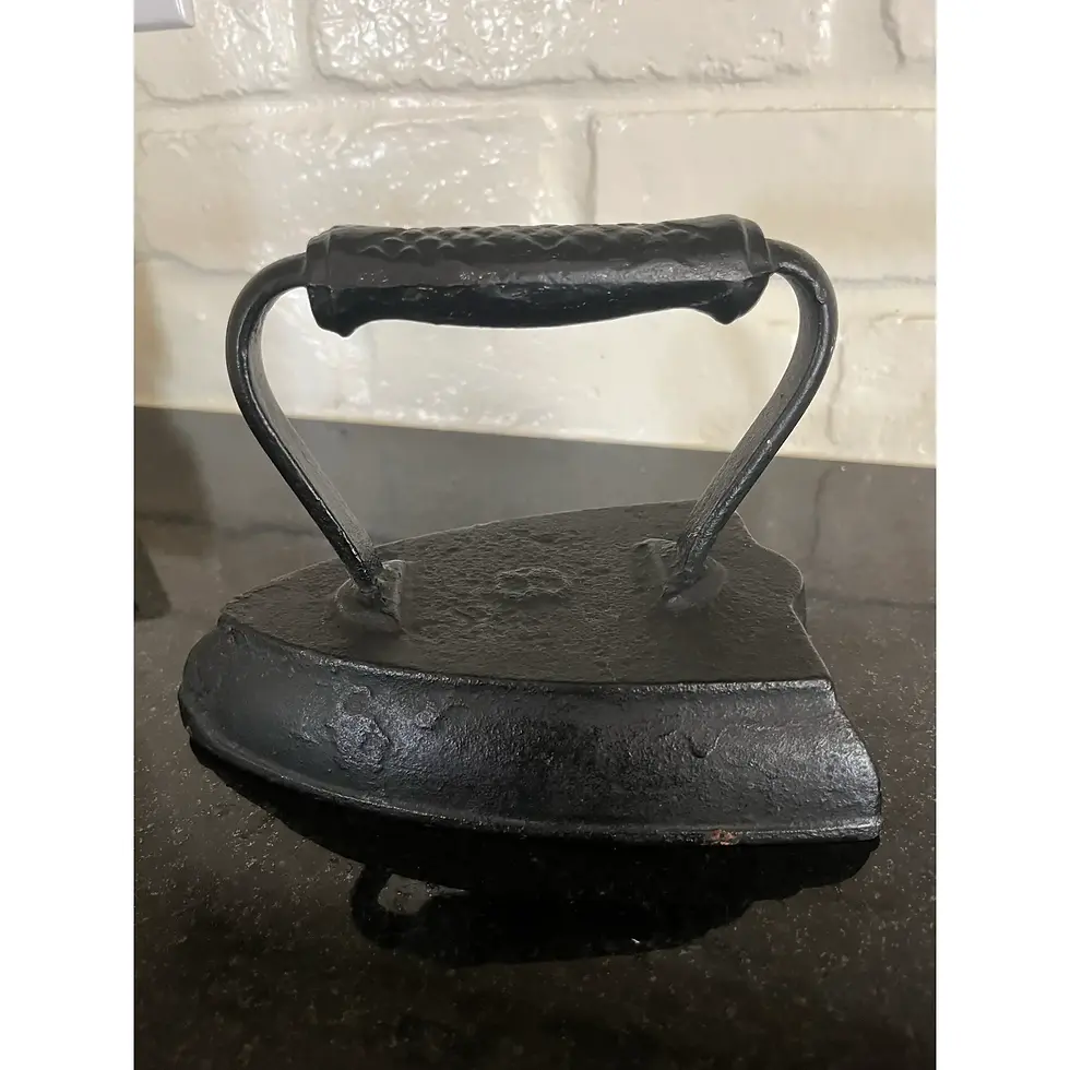 Thumbnail: Antique Cast Iron Flat Iron