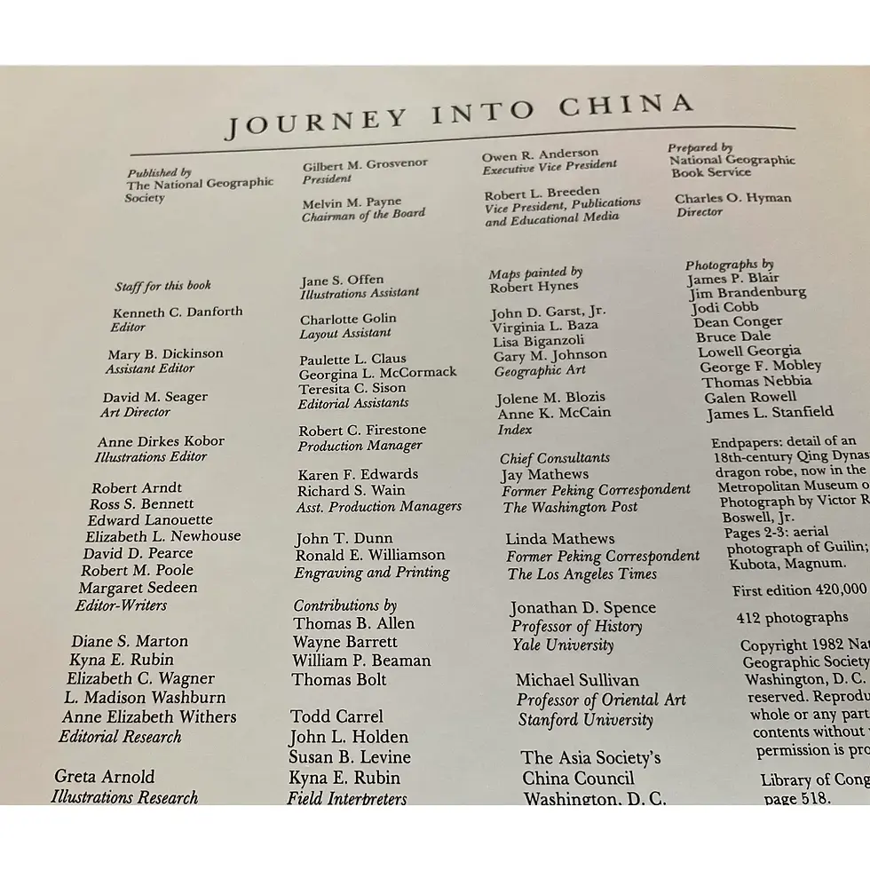 Thumbnail: Vintage Coffee Table Travel Book “Journey Into China”