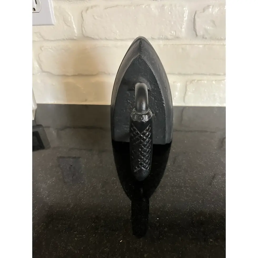 Thumbnail: Antique Cast Iron Flat Iron