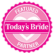 Today's Bride Featured Partner badge