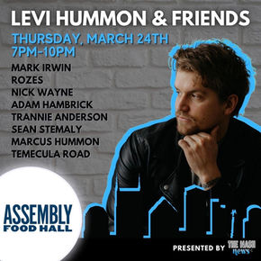 You're Invited To Levi Hummon & Friends