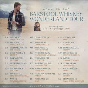 Adam Doleac Plots 'Barstool Whiskey Wonderland Tour'