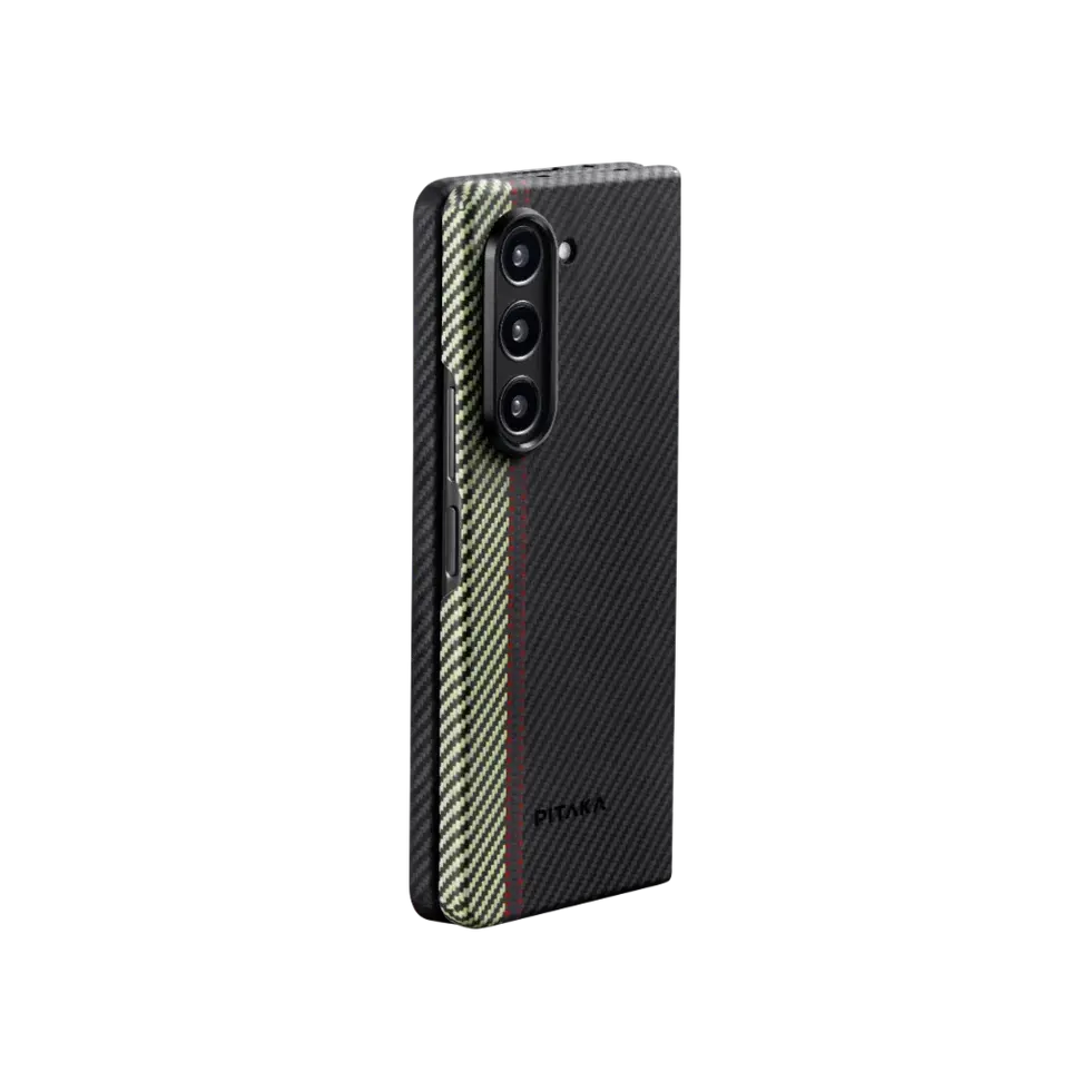 PITAKA Z Fold 5 MagSafe Case, Slim & Light  600D Aramid Fiber