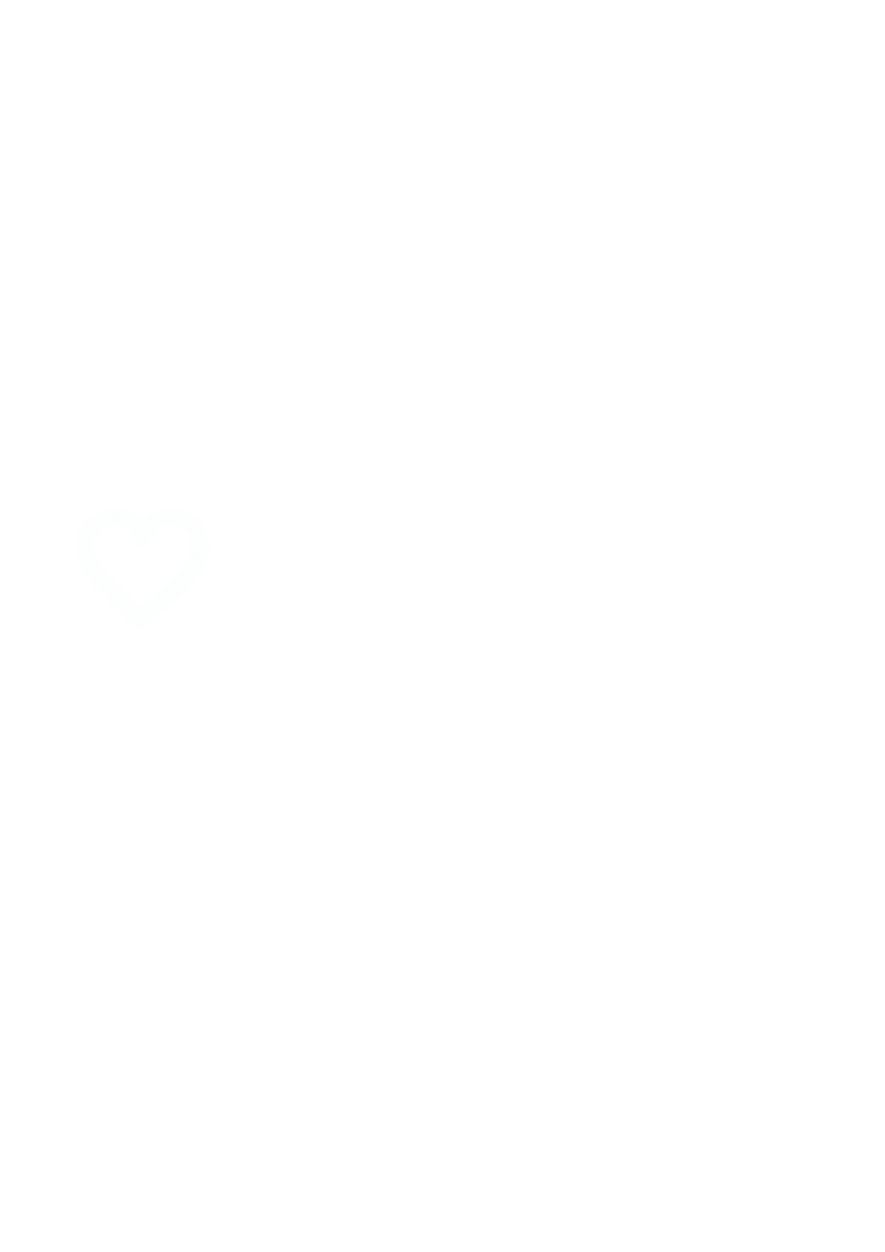 Heart outline