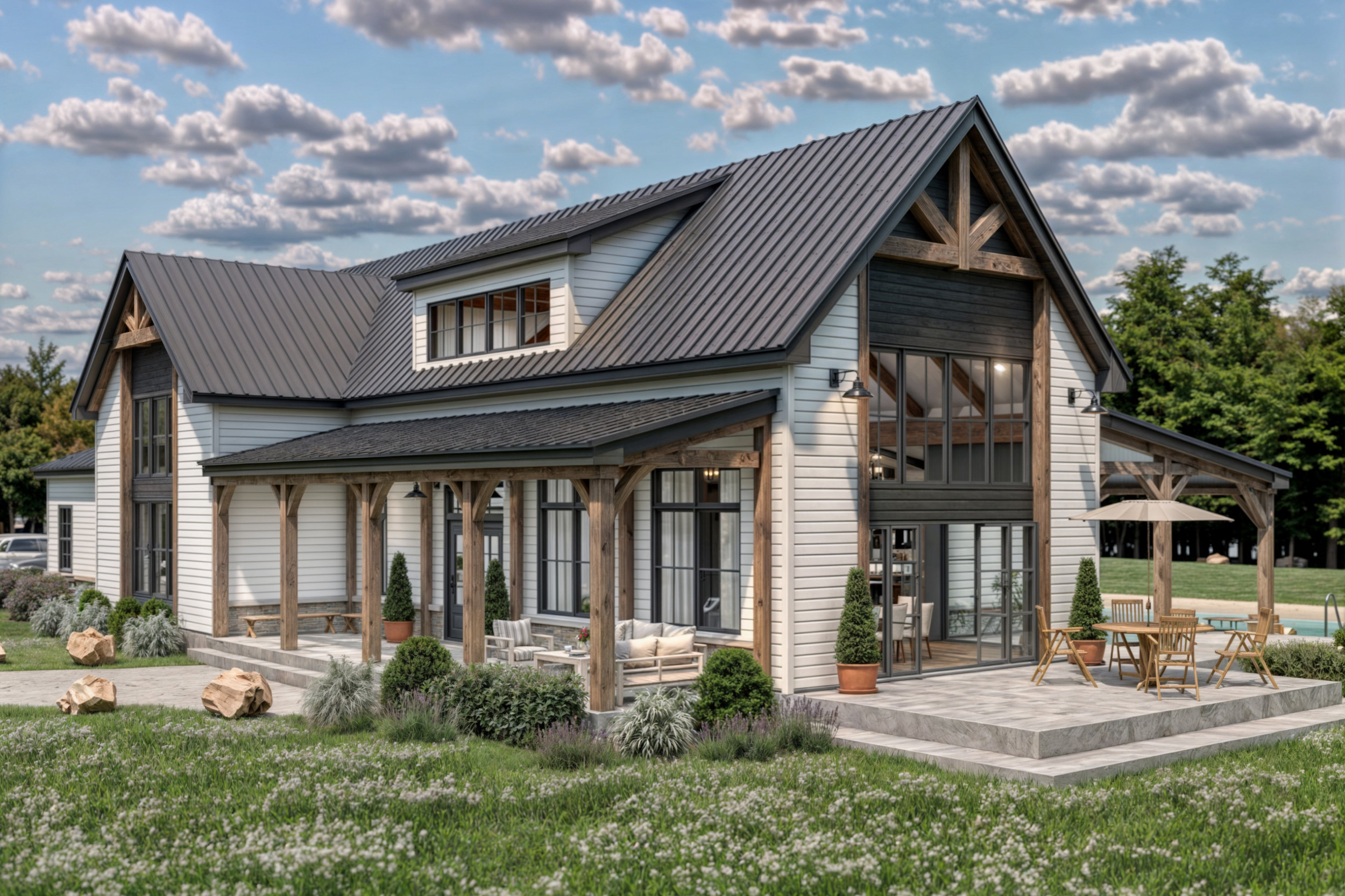 Modern Homesteads Barndominium