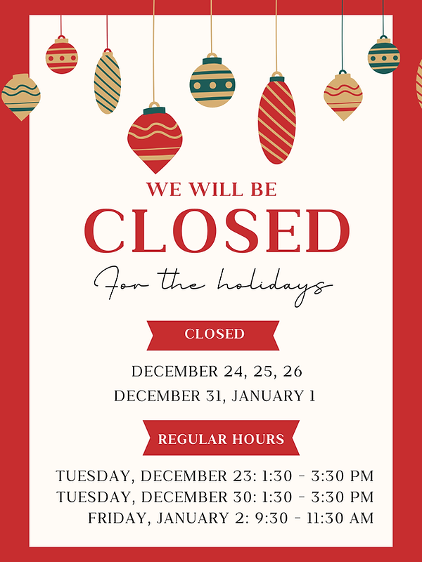 Holiday Opening Hours Poster 2025.png