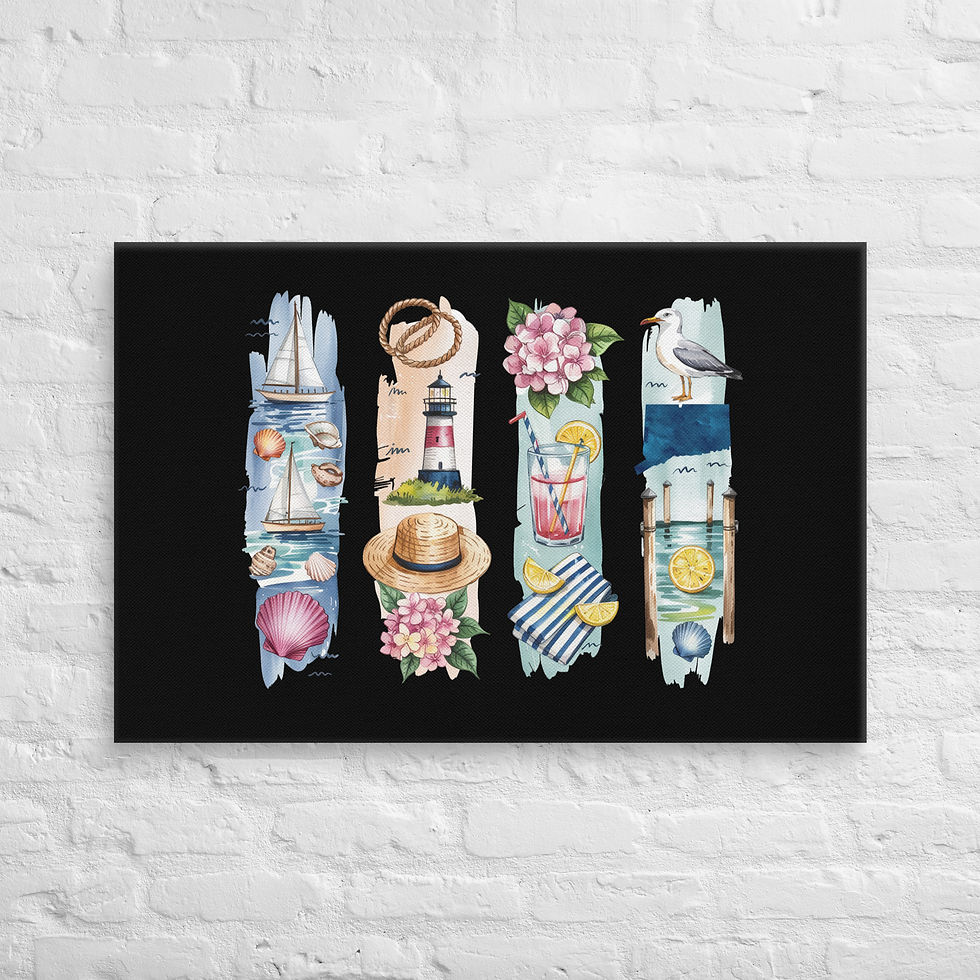 Thumbnail: Connecticut Vibes - Shoreline, Trails, and Seaside Life Canvas