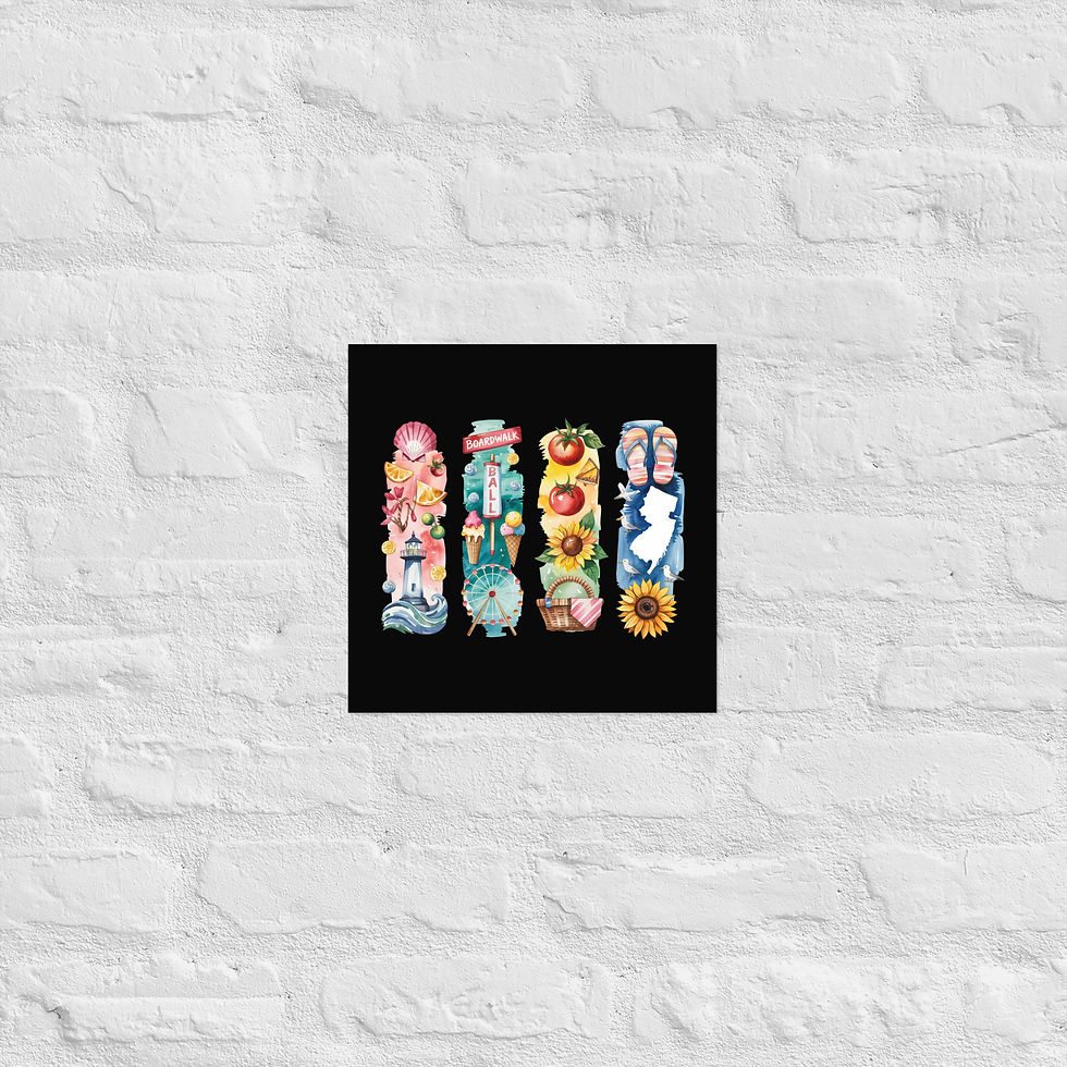 Thumbnail: New Jersey Life - Shoreline, City, Culture & Charm Poster
