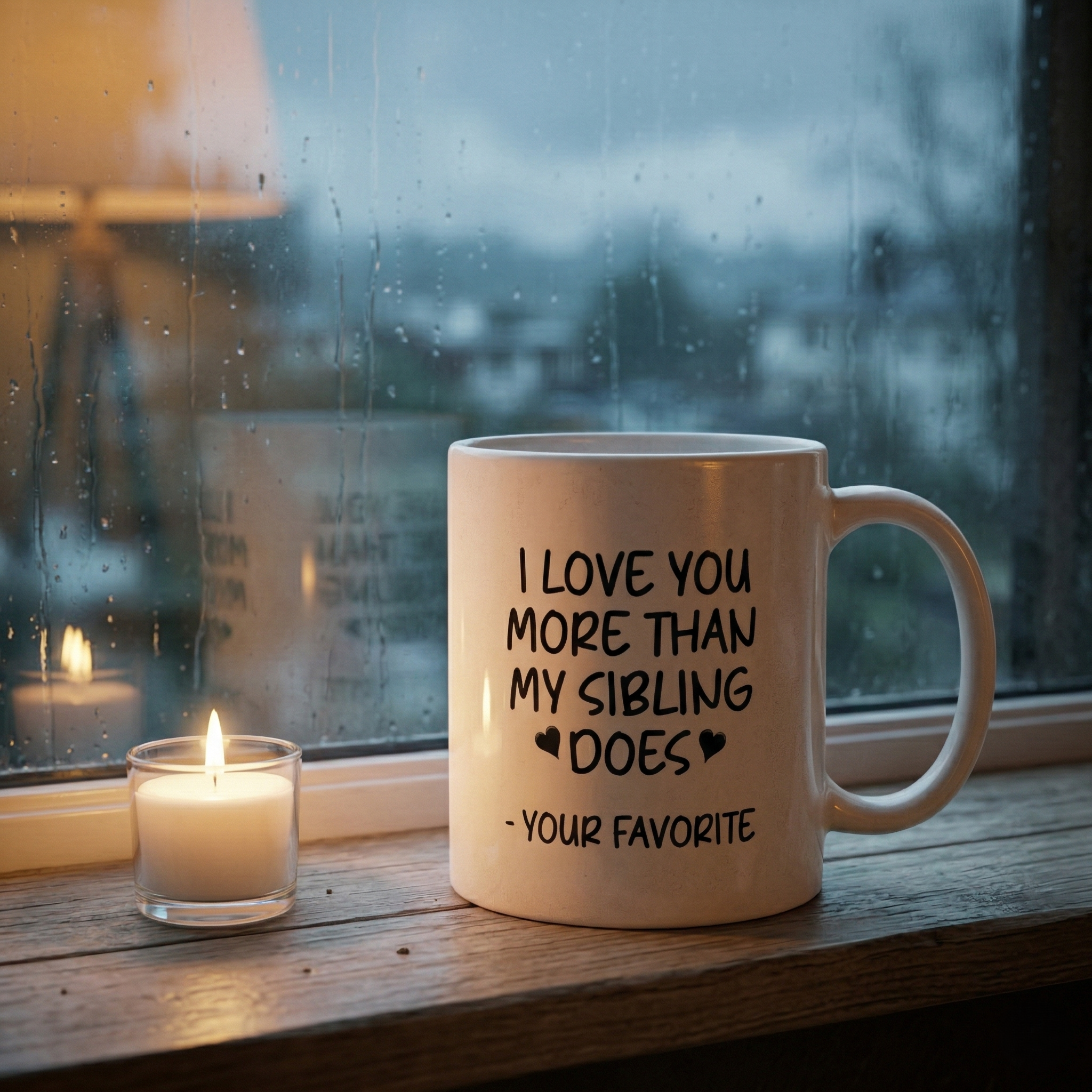 Love You More Than My Sibling Mug | Funny Favorite Child Mother's Day Gift