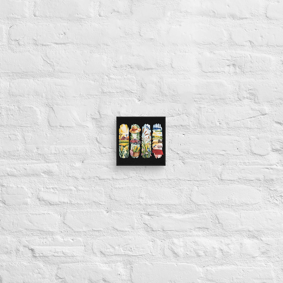 Thumbnail: Nebraska Pride - Cornhusker Charm, Plains & Farming Canvas