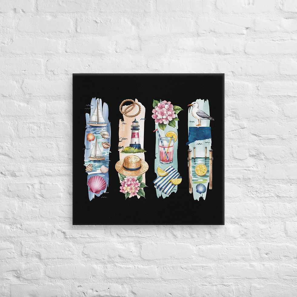Thumbnail: Connecticut Vibes - Shoreline, Trails, and Seaside Life Canvas