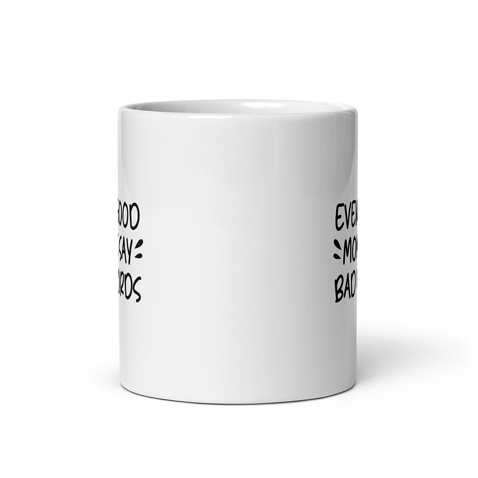 Thumbnail: Even Good Moms Say Bad Words Mug | Funny Swearing Mom | Mother's Day Gift