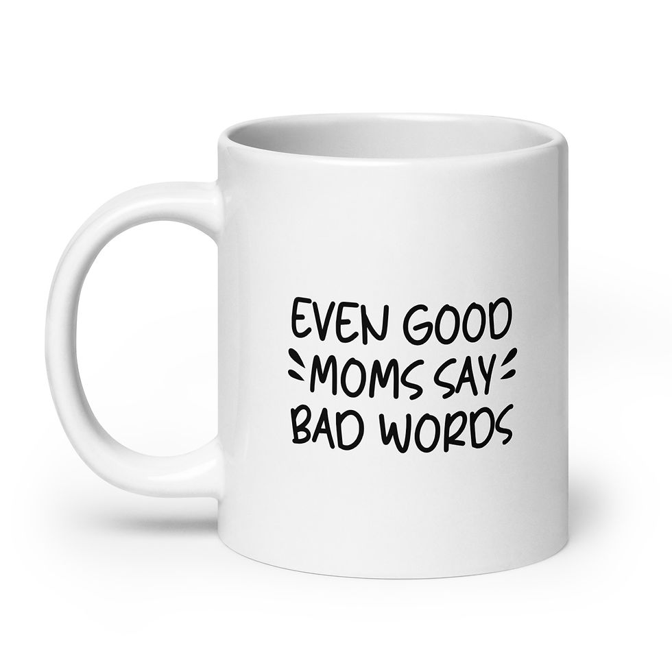 Thumbnail: Even Good Moms Say Bad Words Mug | Funny Swearing Mom | Mother's Day Gift