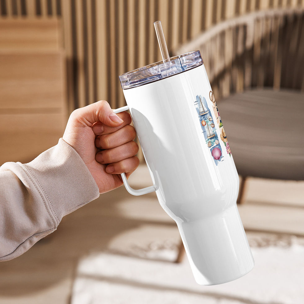 Thumbnail: Connecticut Vibes - Shoreline, Trails, and Seaside Life Travel Mug