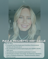 Paula Hirt - CRP 08-16874 - Psicóloga