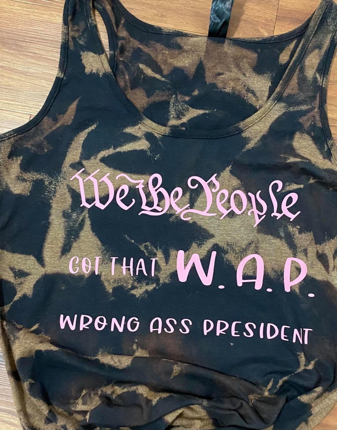 W.A.P Wrong president Tank-Tops
