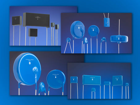 Bare and coated hv ceramic capacitors manufactured by Exxelia-CalRamic