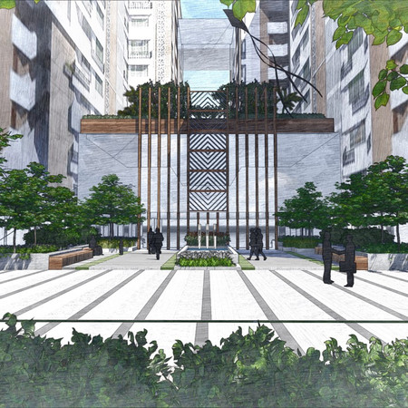 Landscape Design for Apartment in Bangalore