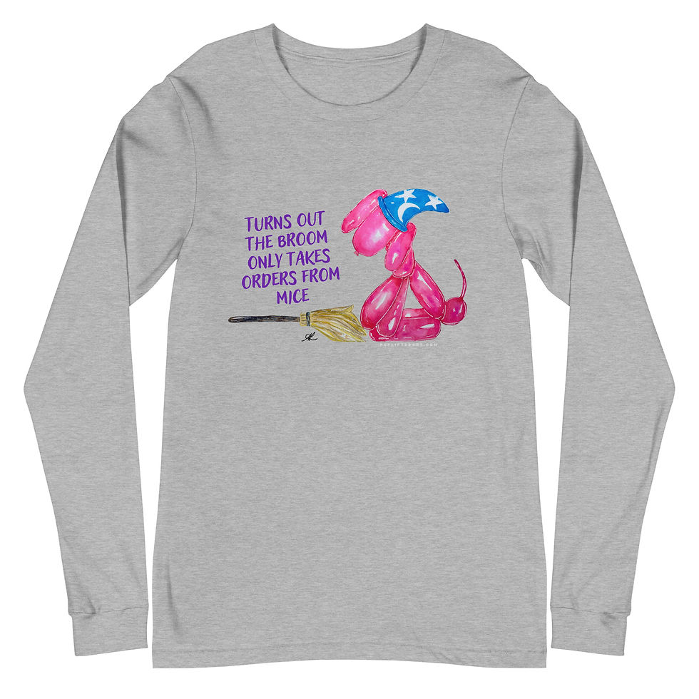 Thumbnail: "Sorcerer's Puprentice" Unisex Long Sleeve Tee