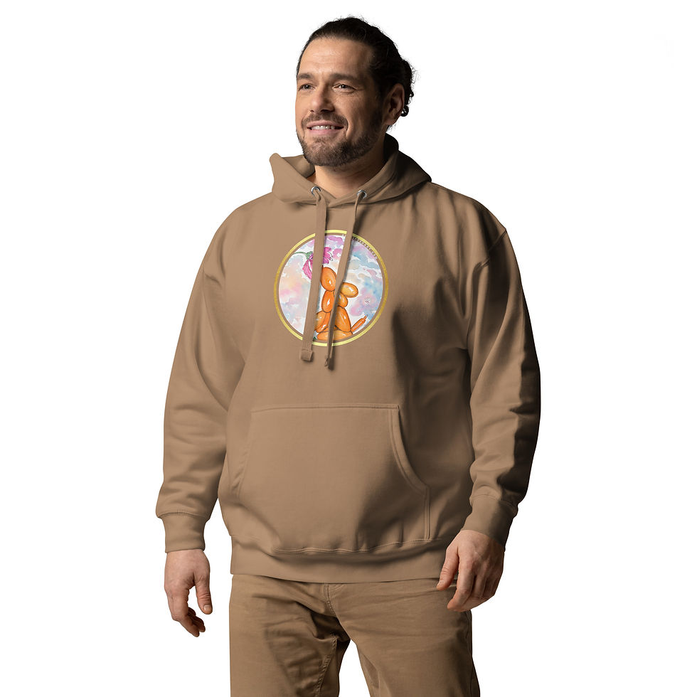 Thumbnail: "Inflated Serenity" Unisex Hoodie