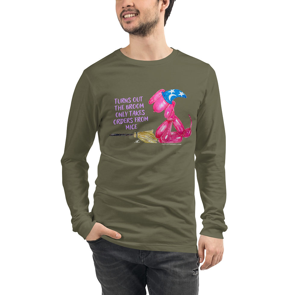 Thumbnail: "Sorcerer's Puprentice" Unisex Long Sleeve Tee