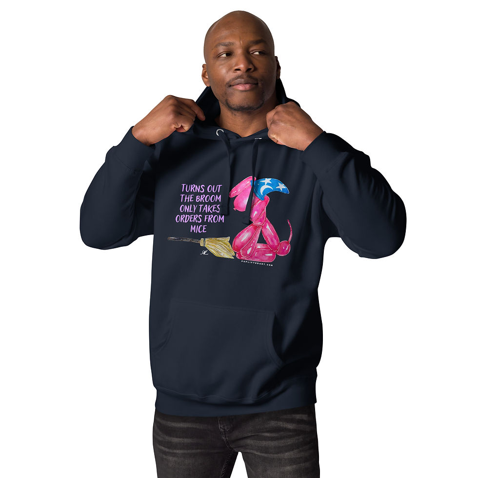 Thumbnail: "Sorcerer's Puprentice" Unisex Hoodie