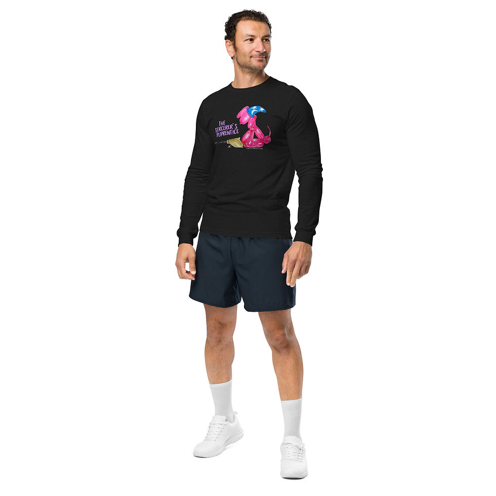 Thumbnail: "Sorcerer's Puprentice" Unisex Long Sleeve Tee